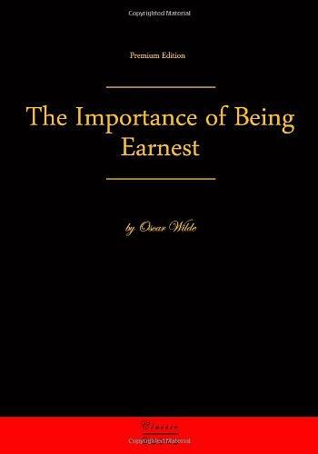 The Importance of Being Earnest