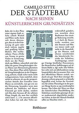 Der Städtebau nach seinen künstlerischen Grundsätzen