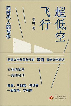 超低空飞行:同时代人的写作