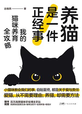 养猫是一件正经事！