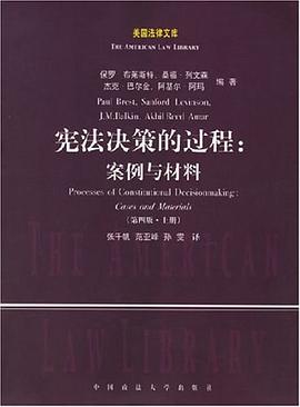 宪法决策的过程（套装上下册）