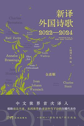 新译外国诗歌2022--2024